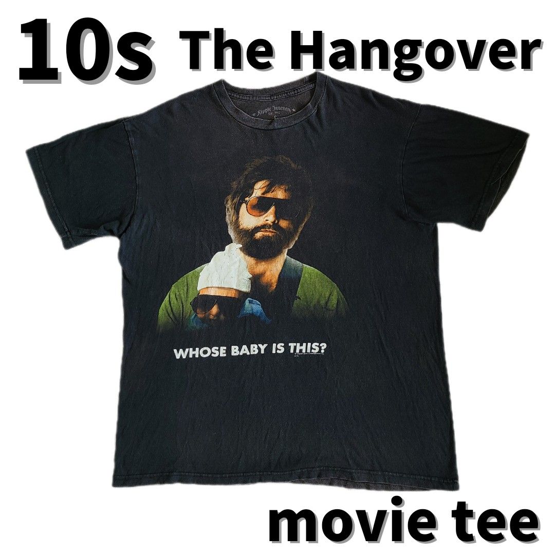 2010s The Hangover ハングオーバー Tシャツ 映画 ムービー L 黒 2010s The Hangover ハングオーバー Tシャツ 映画 ムービー L 黒