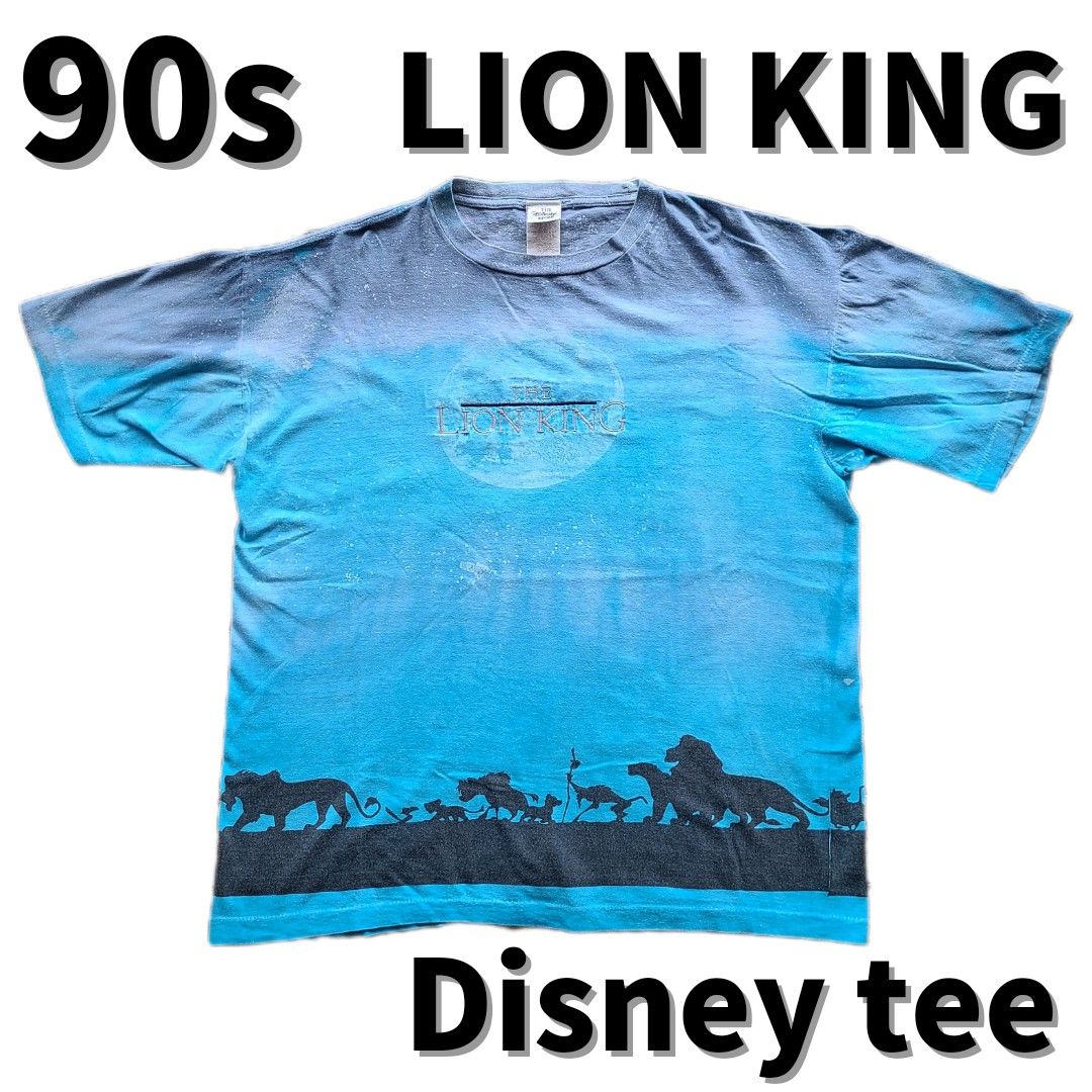 90s vintage disney ライオンキング Tシャツ マルチプリント 総 90s vintage disney ライオンキング Tシャツ マルチプリント 総