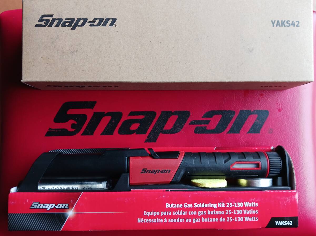 SNAP-ON ガス半田セット YAKS42 (レッド) - はんだごて SNAP-ON ガス半田セット YAKS42 (レッド) - はんだごて