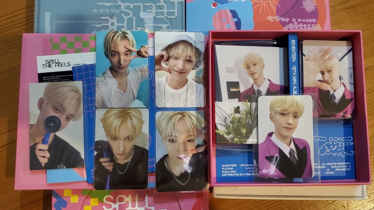 SEVENTEEN SPILL THE FEELS CARAT ver トレカセット ドギョム SEVENTEEN SPILL THE FEELS CARAT ver トレカセット ドギョム