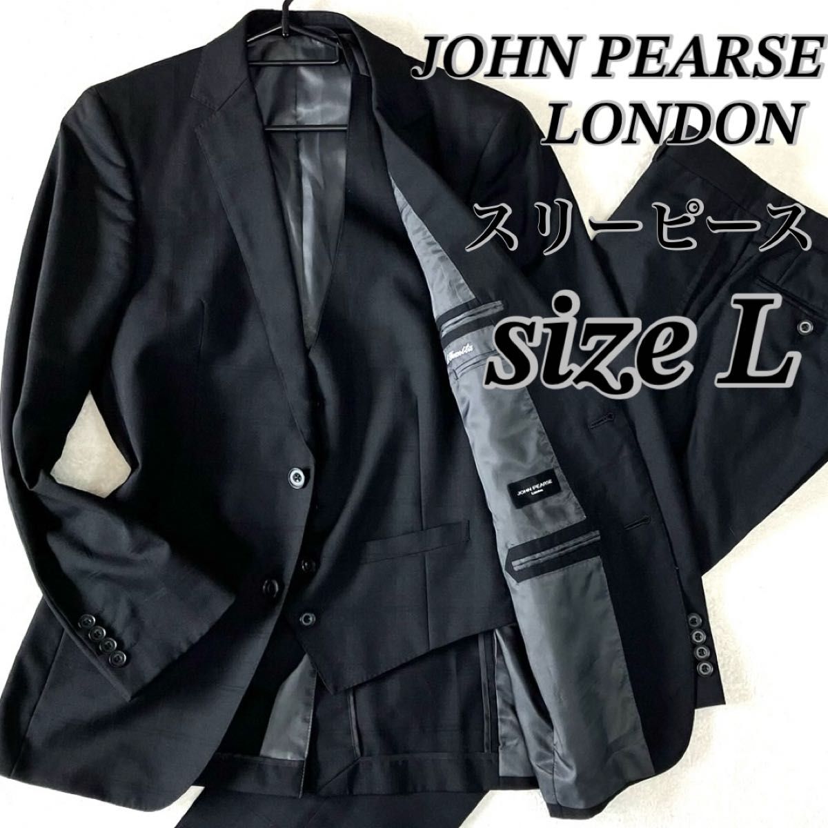 JOHN PEARSE ジョンピアース セットアップ スーツ チェック JOHN PEARSE ジョンピアース セットアップ スーツ チェック