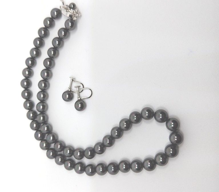 全ての WINKPearl 黒真珠ネックレス ウィンクパール イヤリング付 その他