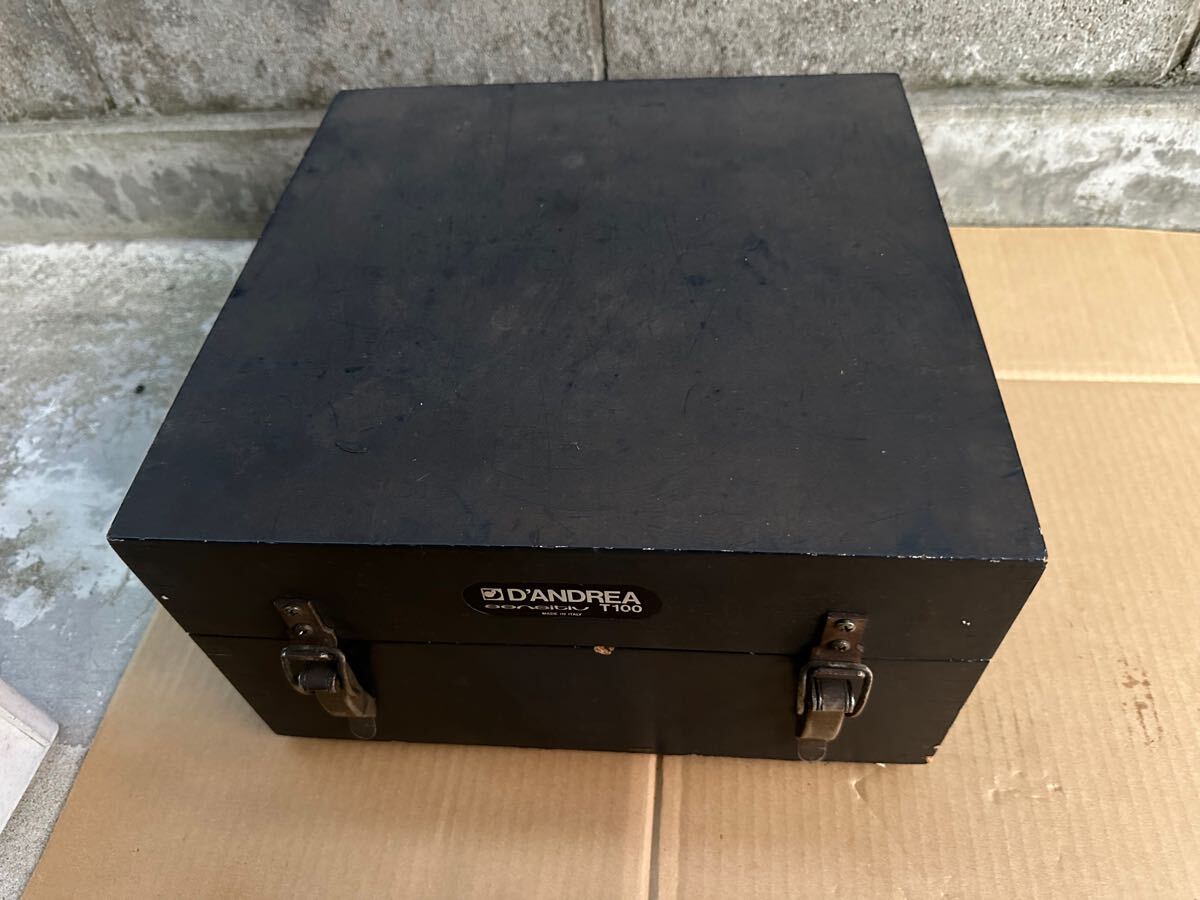 ダンドレア ボーリングヘッド D'ANDREA T100-TA120 NIKKEN ダンドレア ボーリングヘッド D'ANDREA T100-TA120 NIKKEN