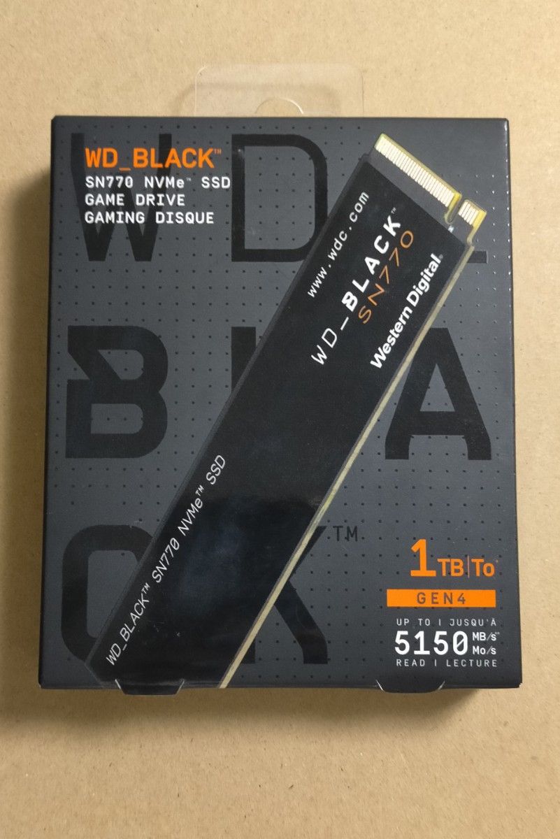 年始セール Western Digital 内蔵SSD 1TB WD Black SN770 PCIe 4 年始セール Western Digital 内蔵SSD 1TB WD Black SN770 PCIe 4