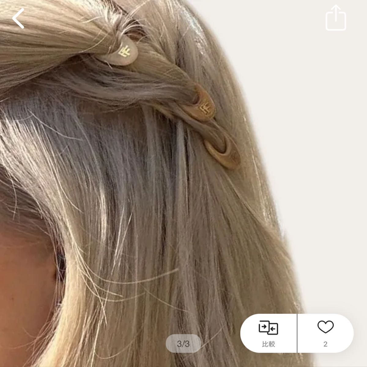 新品未使用FIONA FRANCHIMON ヘアピン3色3本コレクションN 1 新品未使用FIONA FRANCHIMON ヘアピン3色3本コレクションN 1