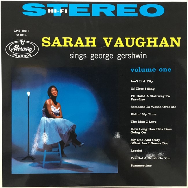 MERCURY 英盤 サラ・ヴォーン ガーシュウィンを歌う Vol.1&2 STEREO 2LP / Sarah Vaughan Sings George Gershwin Vol.1&2_画像2