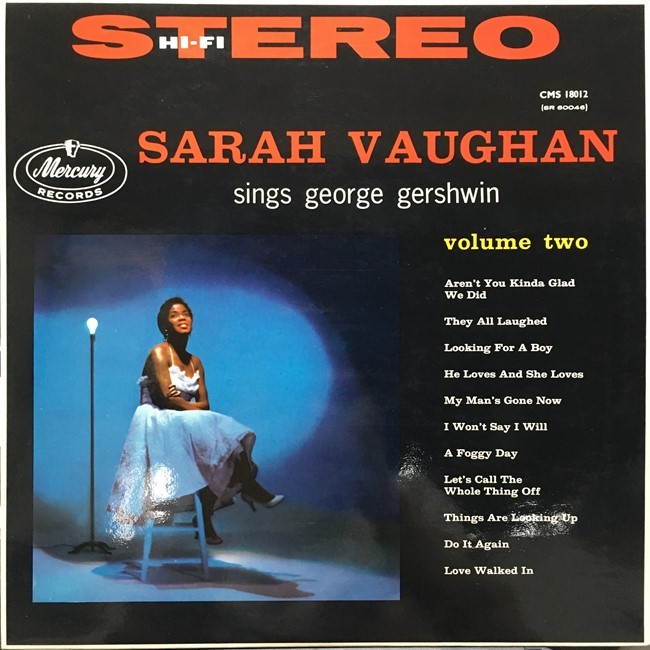 MERCURY 英盤 サラ・ヴォーン ガーシュウィンを歌う Vol.1&2 STEREO 2LP / Sarah Vaughan Sings George Gershwin Vol.1&2_画像3