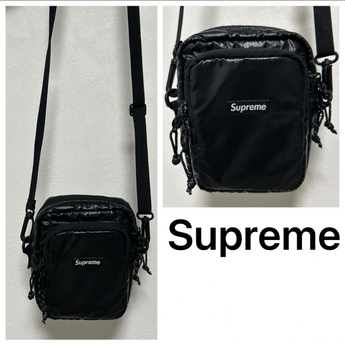 シュプリーム ショルダー バッグ ブラック Supreme ショルダー シュプリーム ショルダー バッグ ブラック Supreme ショルダー