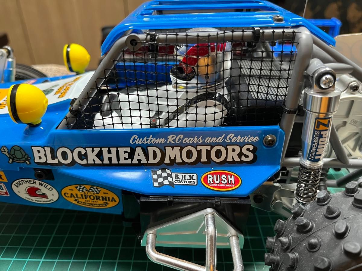 TAMIYA 1/10 ワイルドワンオフローダー BLOCKHEAD MOTORS サーボ TAMIYA 1/10 ワイルドワンオフローダー BLOCKHEAD MOTORS サーボ