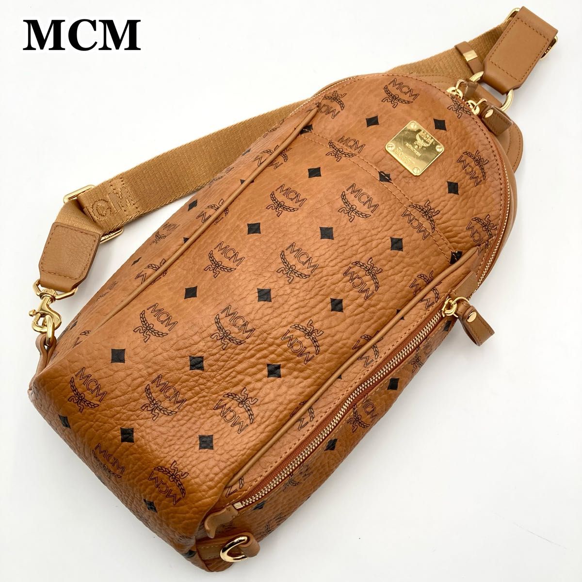 希少【極美品】MCM エムシーエム ボディバッグ スリングバッグ 希少【極美品】MCM エムシーエム ボディバッグ スリングバッグ
