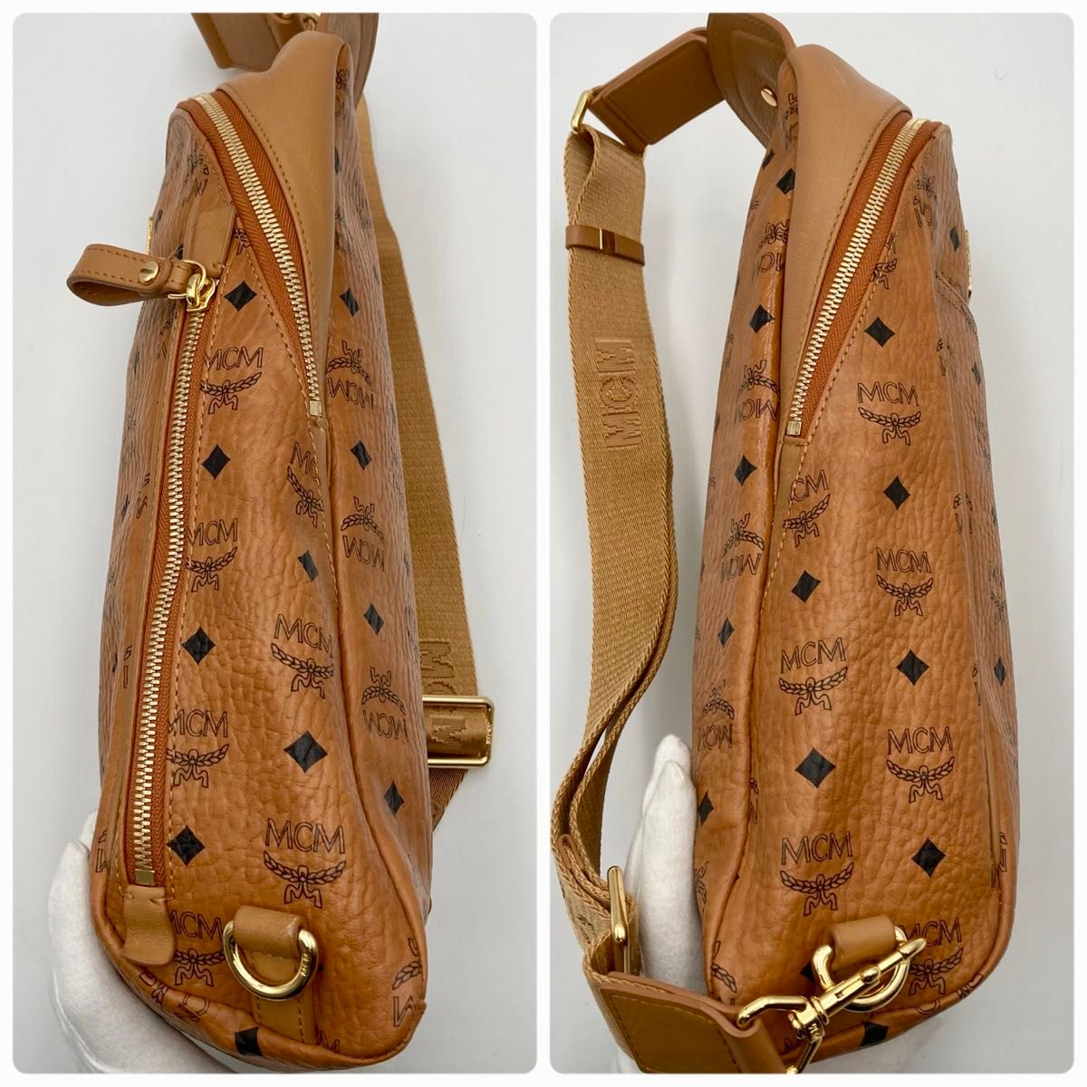 希少【極美品】MCM エムシーエム ボディバッグ スリングバッグ 希少【極美品】MCM エムシーエム ボディバッグ スリングバッグ