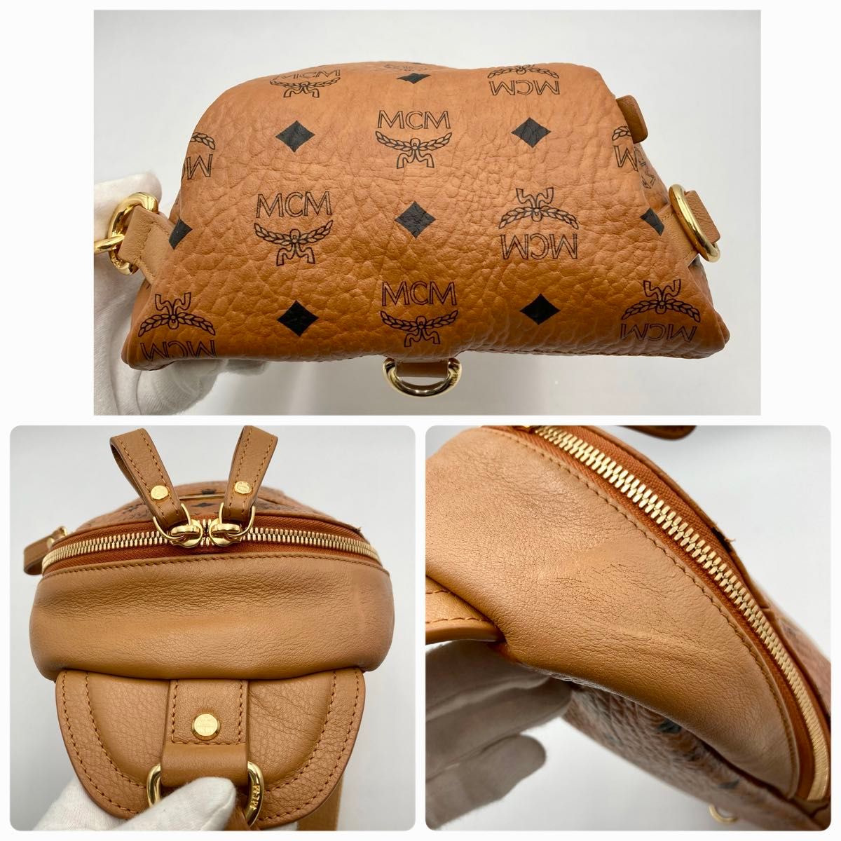 希少【極美品】MCM エムシーエム ボディバッグ スリングバッグ 希少【極美品】MCM エムシーエム ボディバッグ スリングバッグ