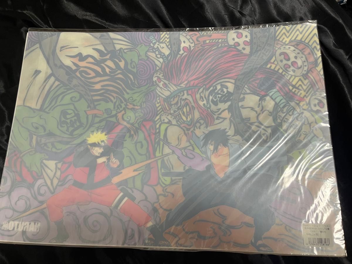 NARUTO クリアポスター 希少 希少未開封】A3サイズ NARUTO展 複製原画 クリアポスター 2種