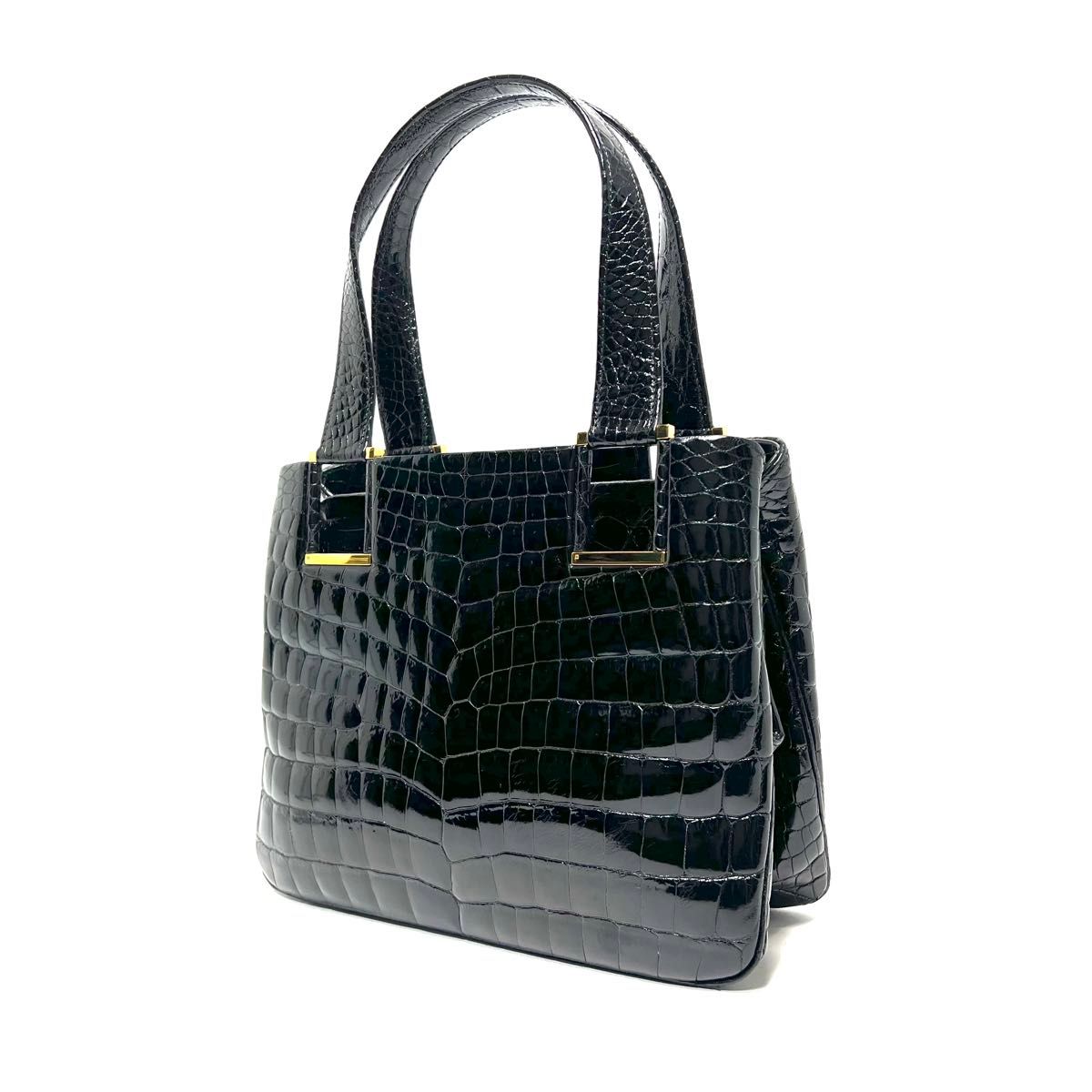 極美品 MORABITO モラビト フランス製/クロコダイルレザー ワニ 極美品 MORABITO モラビト フランス製/クロコダイルレザー ワニ