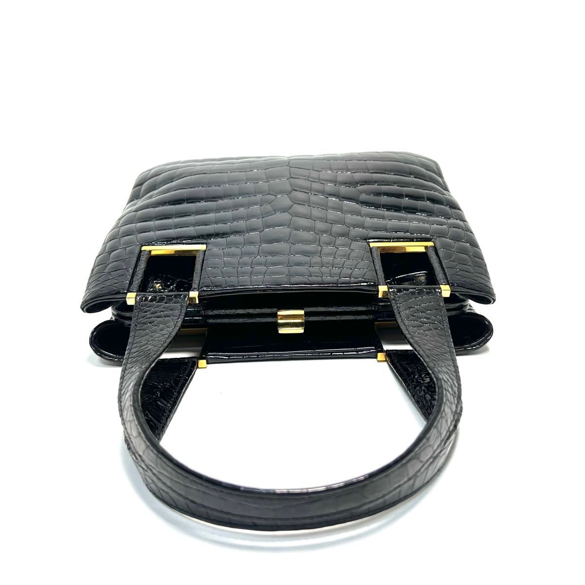 極美品 MORABITO モラビト フランス製/クロコダイルレザー ワニ 極美品 MORABITO モラビト フランス製/クロコダイルレザー ワニ