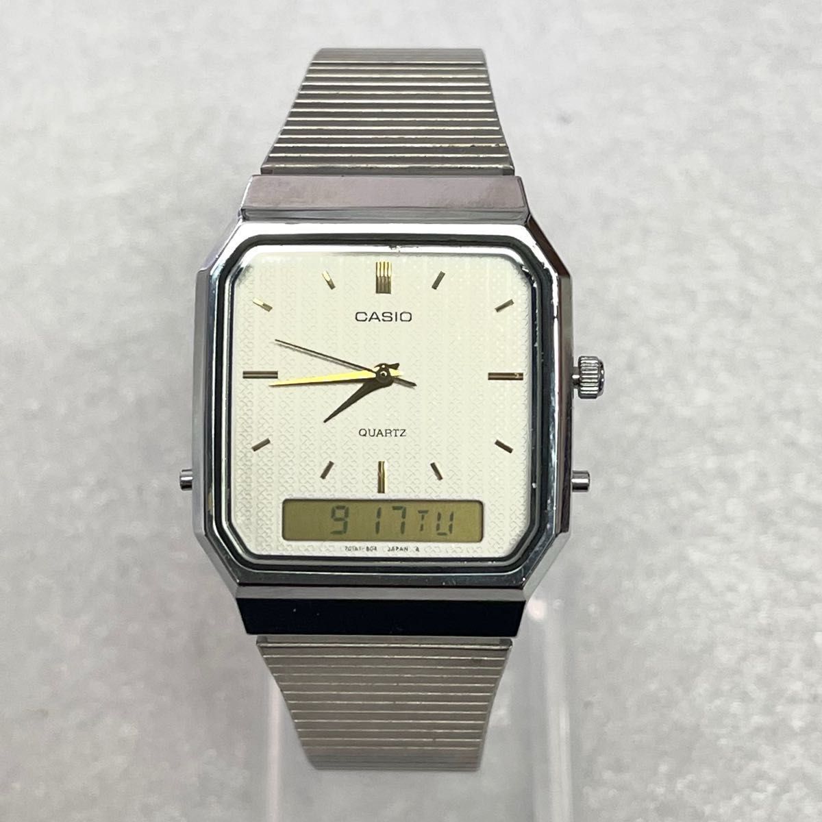 稼働 CASIO デジアナ メンズ レトロ カシオ ハイブリッド 紳士用 稼働 CASIO デジアナ メンズ レトロ カシオ ハイブリッド 紳士用