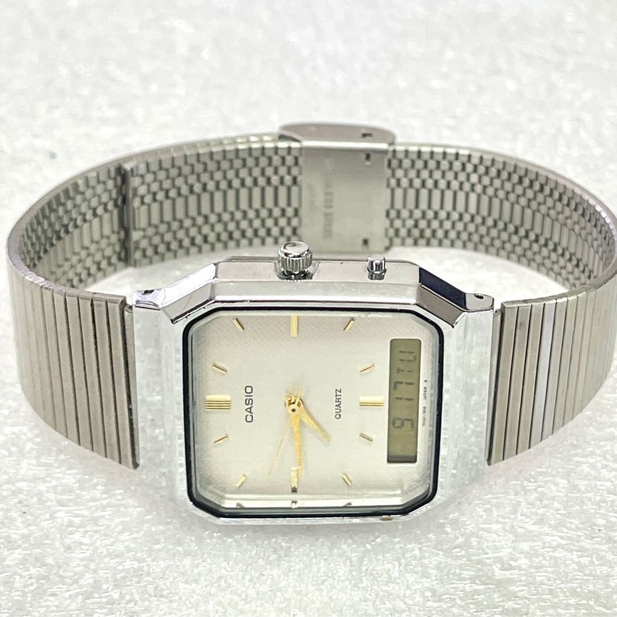 稼働 CASIO デジアナ メンズ レトロ カシオ ハイブリッド 紳士用 稼働 CASIO デジアナ メンズ レトロ カシオ ハイブリッド 紳士用