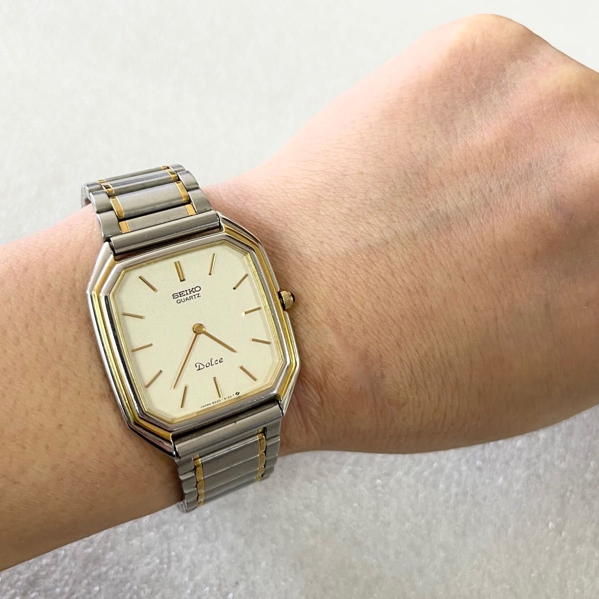 稼働 美品 SEIKO DOLCE PDP SGP パラジウム 金 フィールド 稼働 美品 SEIKO DOLCE PDP SGP パラジウム 金 フィールド