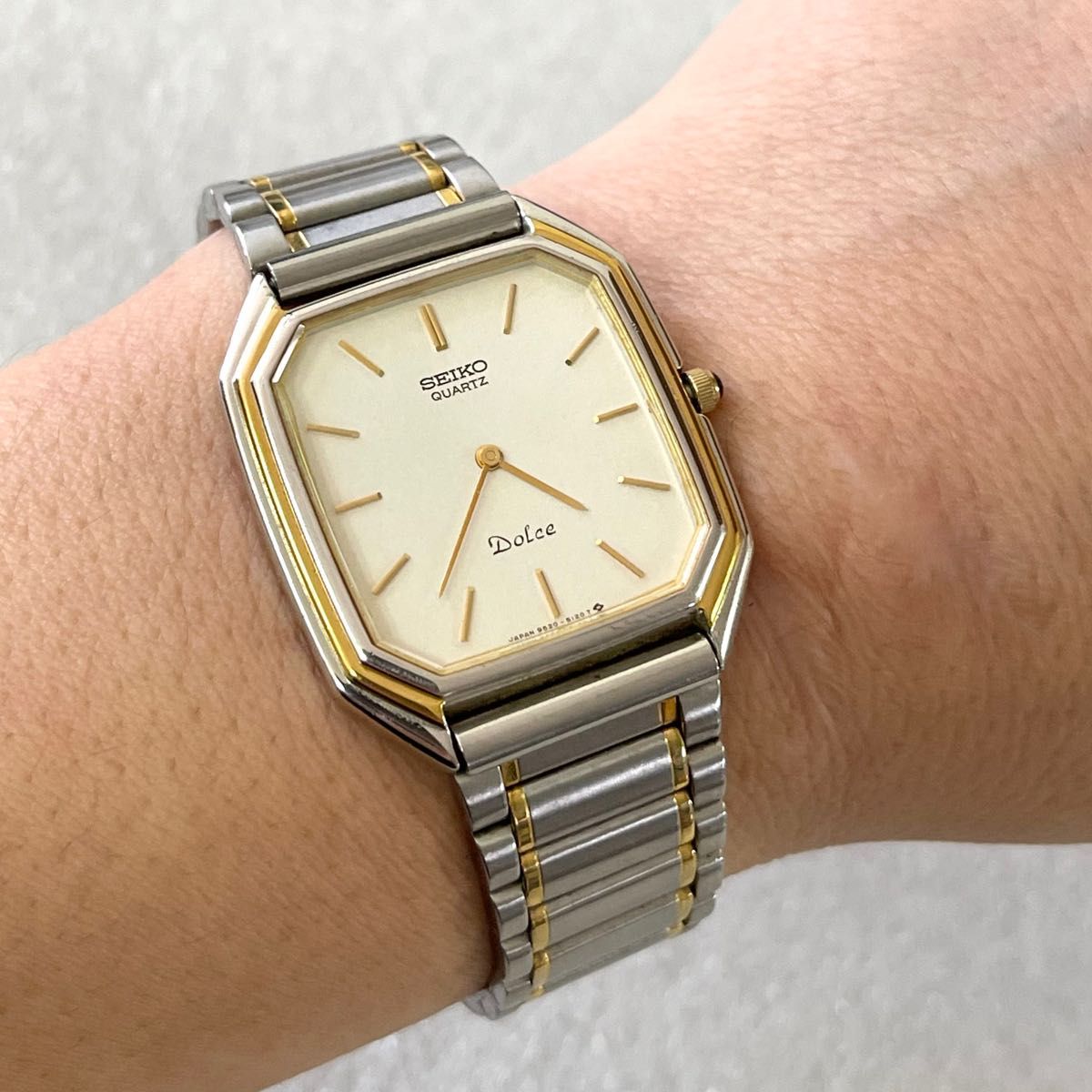 稼働 美品 SEIKO DOLCE PDP SGP パラジウム 金 フィールド 稼働 美品 SEIKO DOLCE PDP SGP パラジウム 金 フィールド