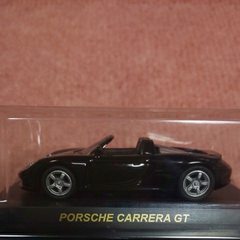 京商 1/64 PORSCHE Ⅱ ポルシェ カレラ GT 黒 2003 ブラック Porsche CARRERA GT 第13弾 ポルシェ 2_画像6
