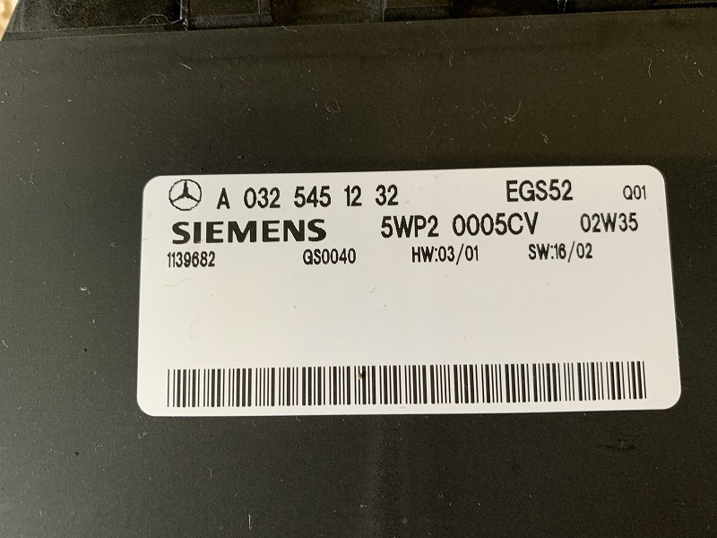  control number (151019-2643) Benz C180 compressor transmission computer A0325451232/ Heisei era 14 year GH-203246 country equal free shipping 
