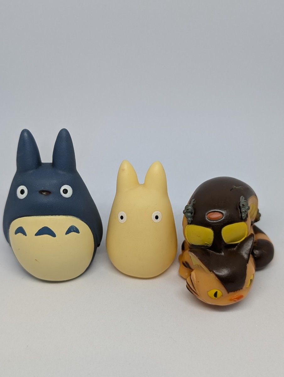 となりのトトロ ネコバス 小トトロスタジオジブリ 指人形 となりのトトロ ネコバス 小トトロスタジオジブリ 指人形