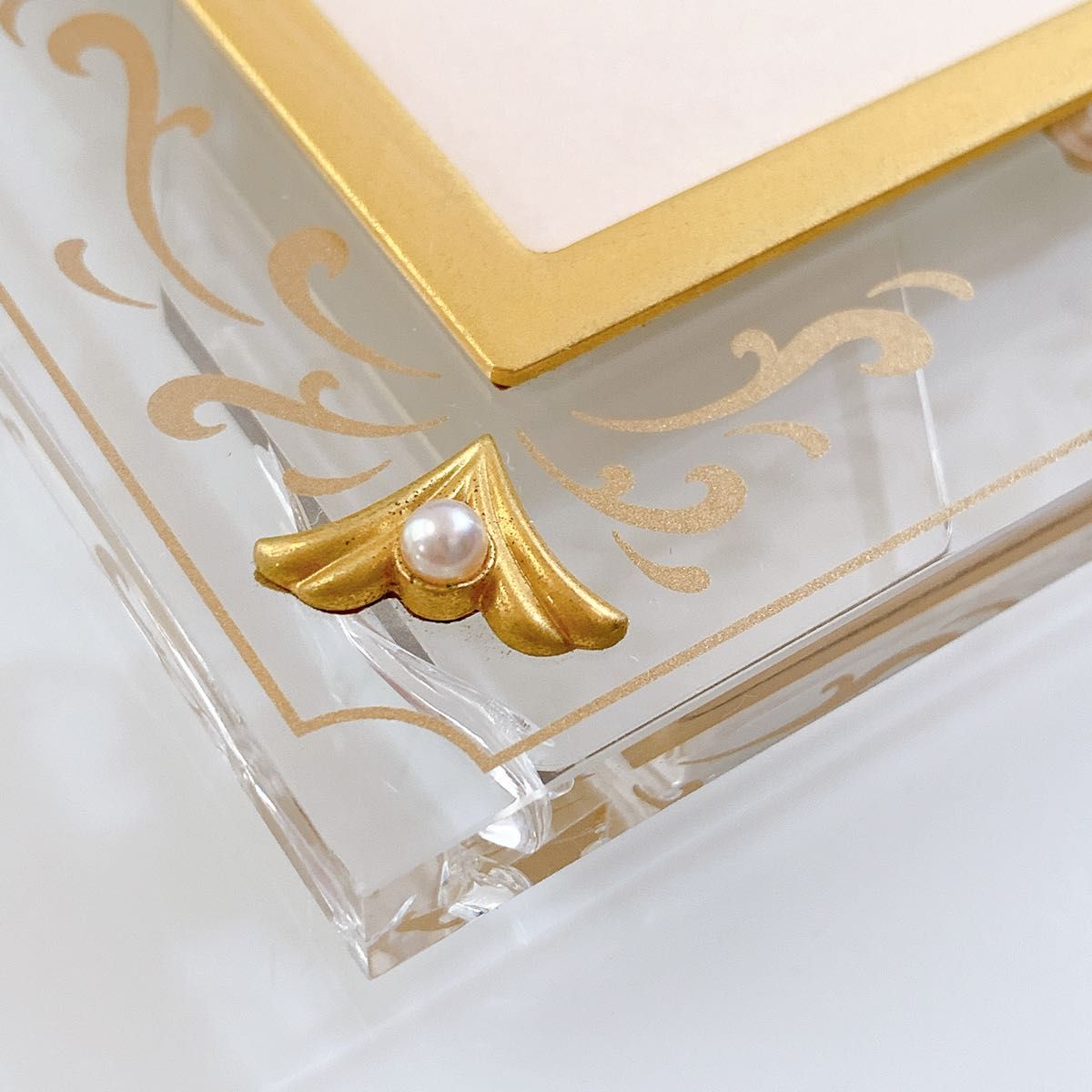 匿名配送】MIKIMOTO ミキモトフォトフレーム 写真立て パール 匿名配送】MIKIMOTO ミキモトフォトフレーム 写真立て パール