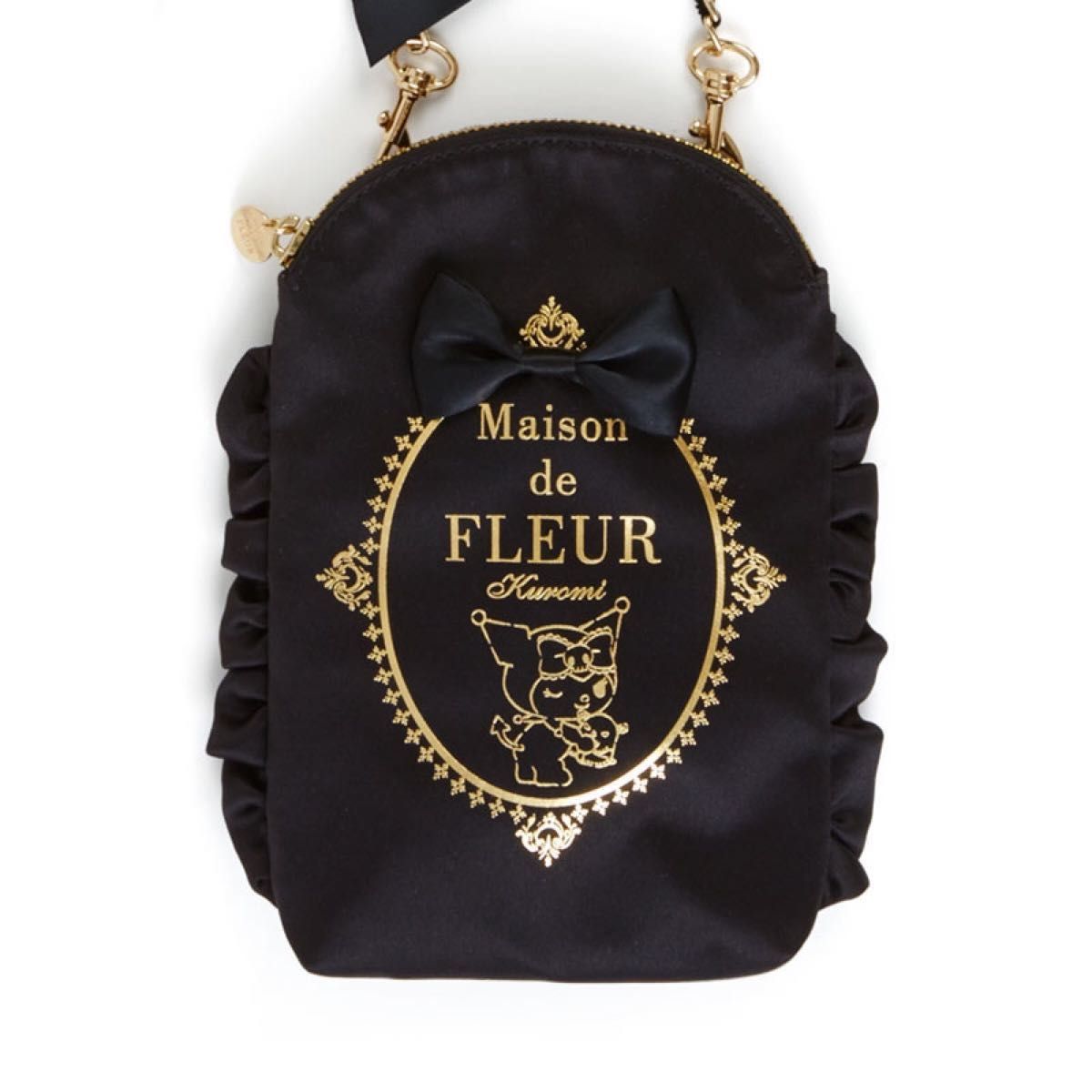 Maison de FLEUR スマホショルダーバッグ クロミ サンリオコラボ Maison de FLEUR スマホショルダーバッグ クロミ サンリオコラボ