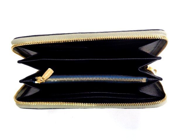  Dolce & Gabbana round fastener long wallet Dolce&Gabbana plate black ko multi 11