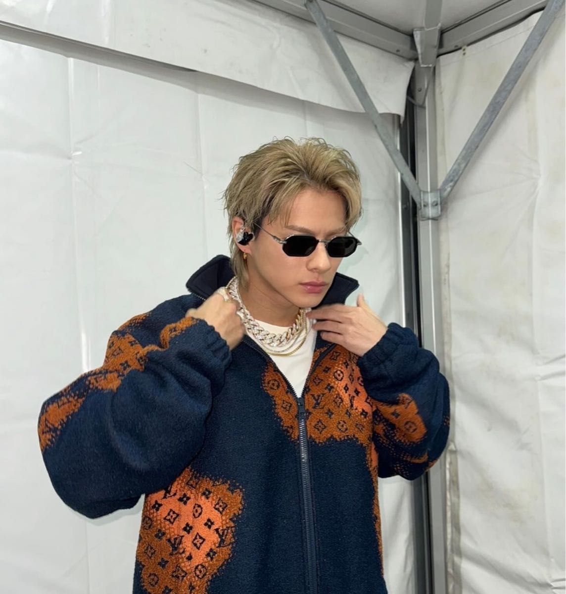 平野紫耀さん 愛用モデル 50㎝ シルバーテニスネックレス 平野紫耀さん 愛用モデル 50㎝ シルバーテニスネックレス