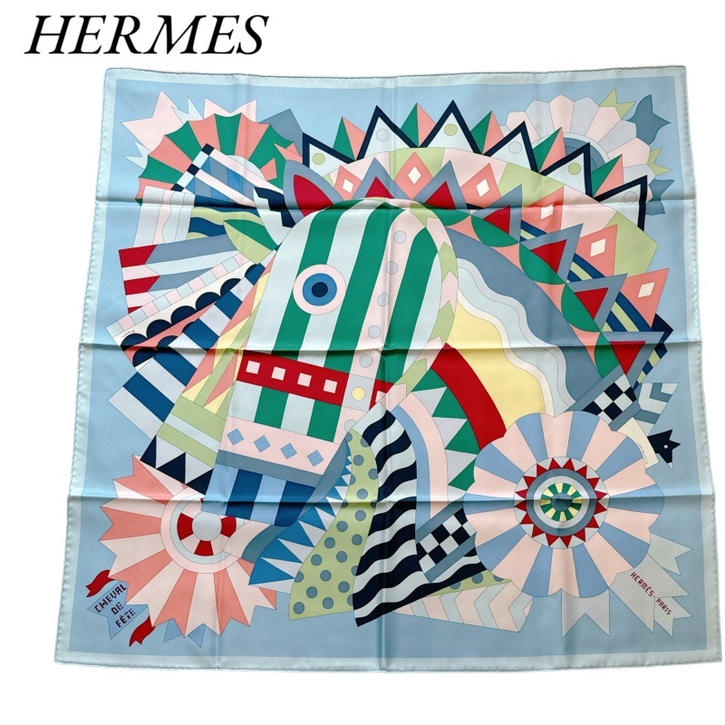 エルメス HERMES スカーフ カレ90 CHEVAL DE FETE シュヴァル エルメス HERMES スカーフ カレ90 CHEVAL DE FETE シュヴァル