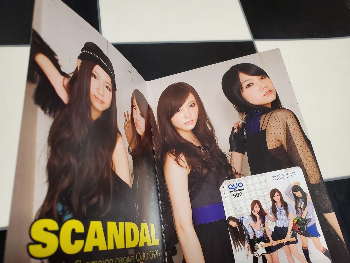 QUOカード クオカード SCANDAL　スキャンダル_画像2