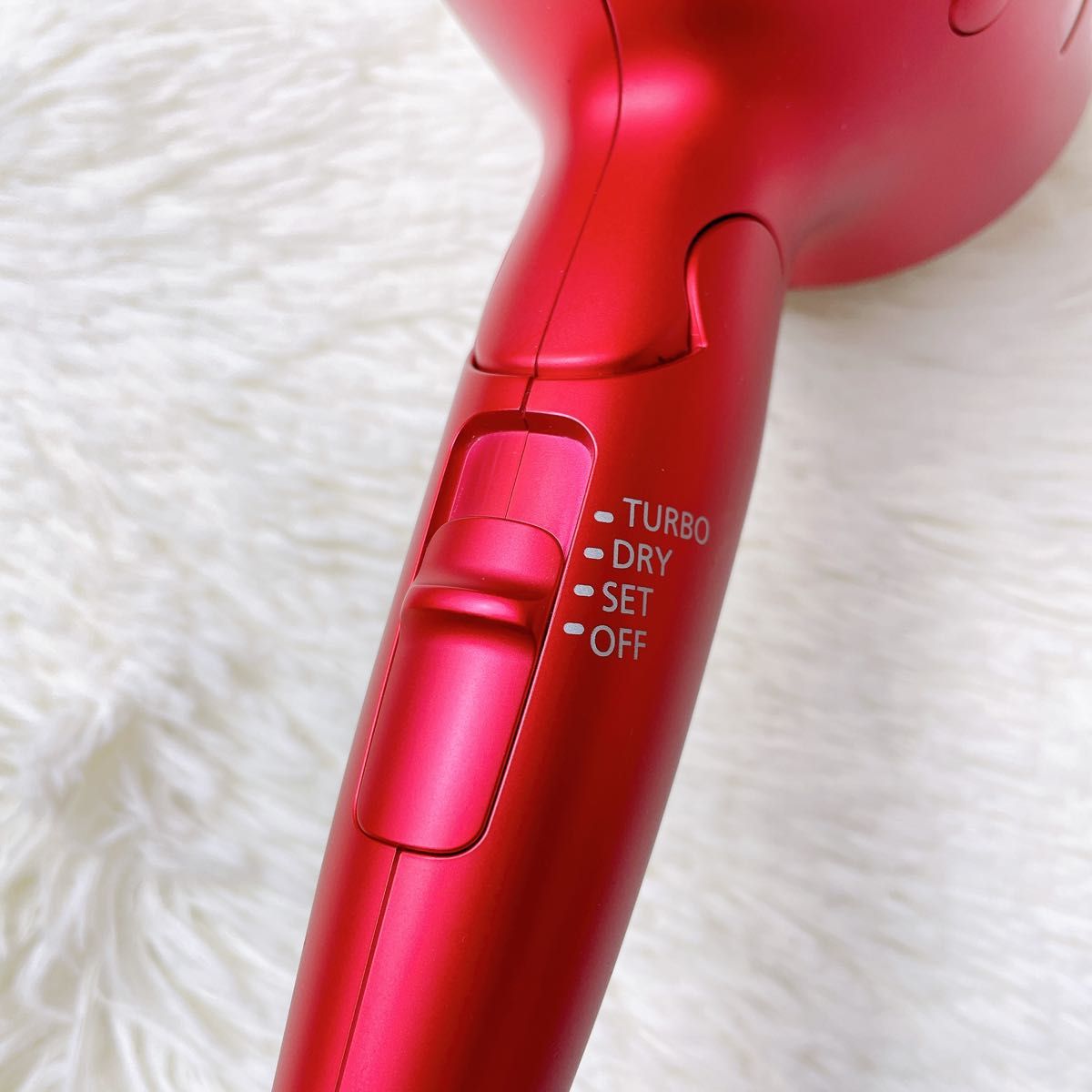 良品 Panasonic パナソニック ドライヤー EH-CNA0B RP 赤 ヘアー 良品 Panasonic パナソニック ドライヤー EH-CNA0B RP 赤 ヘアー