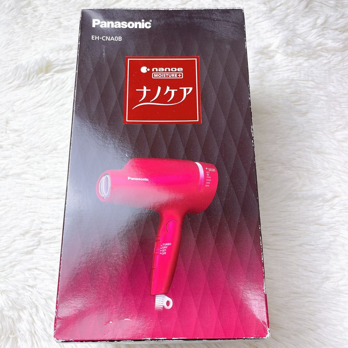 良品 Panasonic パナソニック ドライヤー EH-CNA0B RP 赤 ヘアー 良品 Panasonic パナソニック ドライヤー EH-CNA0B RP 赤 ヘアー