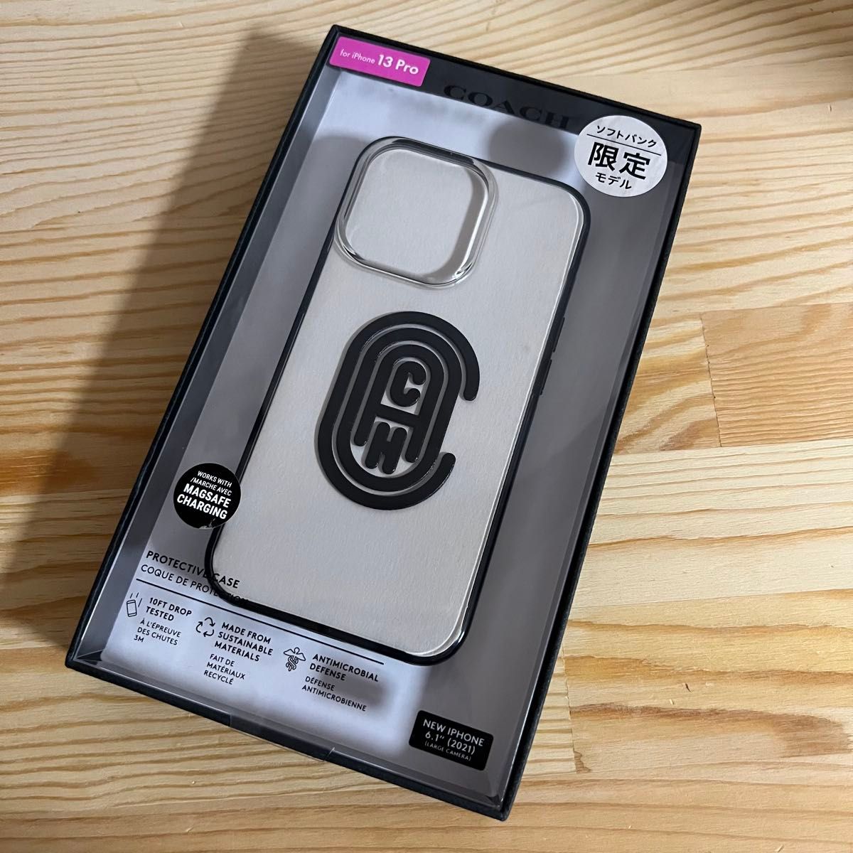 【国内発送】Coach★Retro C Sports Logo iPhone13 pro ケース iPhone13Pro Coach Protective Case - Retro C Sports Logo