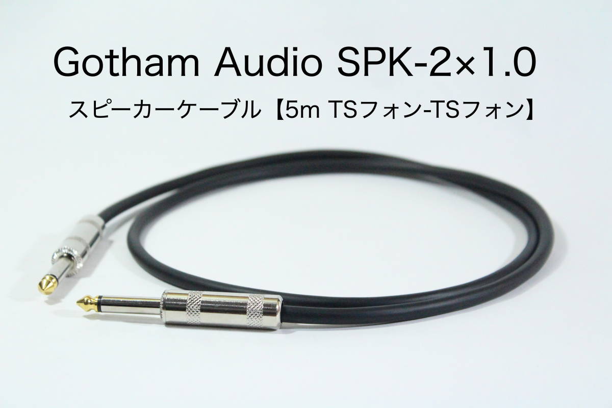 Gotham Audio SPK-2×1.0 [ спикер-кабель 5m S-S ] бесплатная доставка Gotham усилитель гитара основа 