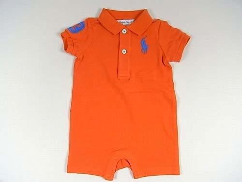 ラルフローレンRalph Laurenベビーキッズ子供服男の子女の子用カバーオール（オレンジ）3ヶ月用60cm_画像1
