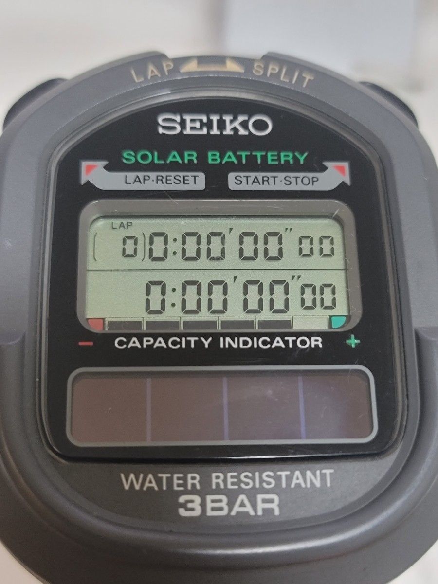 SEIKO セイコーストップウオッチS035-4000 ソーラーバッテリー SEIKO セイコーストップウオッチS035-4000 ソーラーバッテリー