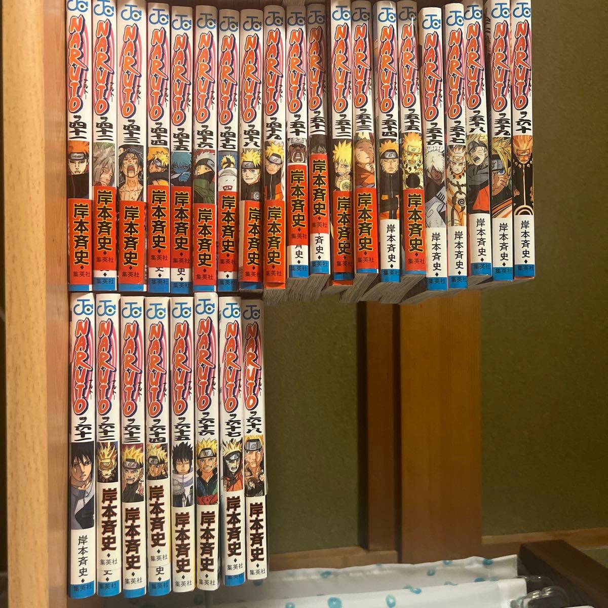 ナルト NARUTO 1〜68巻 帯付き有り 美品 ナルトNARUTO 1〜68巻 帯付き有り美品