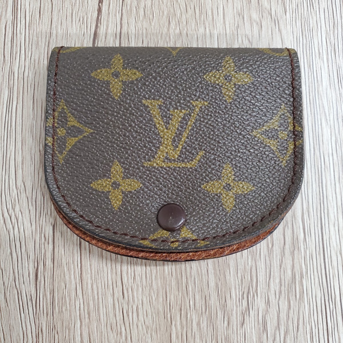 a17 LOUIS VUITTON ルイヴィトン モノグラム コインケース ポルトモネ グゼ 1円スタート 売り切り