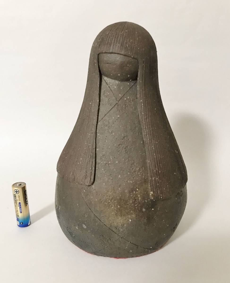 土》伊賀焼長谷園陶人形共箱インテリア置物和風| JChere雅虎拍卖代购
