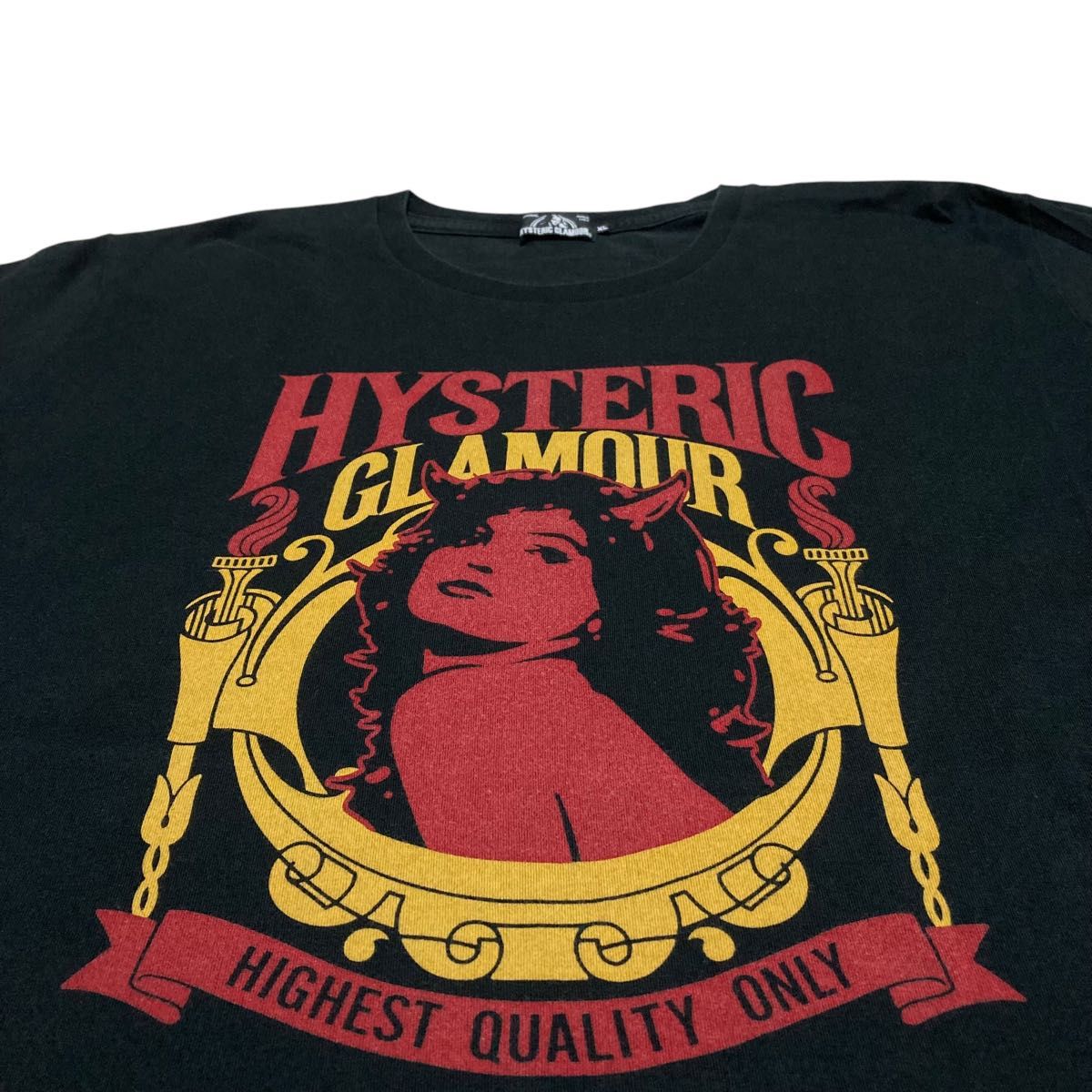ヒステリックグラマー Tシャツ ヒスガール デビルガール ロゴ 即 ヒステリックグラマー Tシャツ ヒスガール デビルガール ロゴ 即