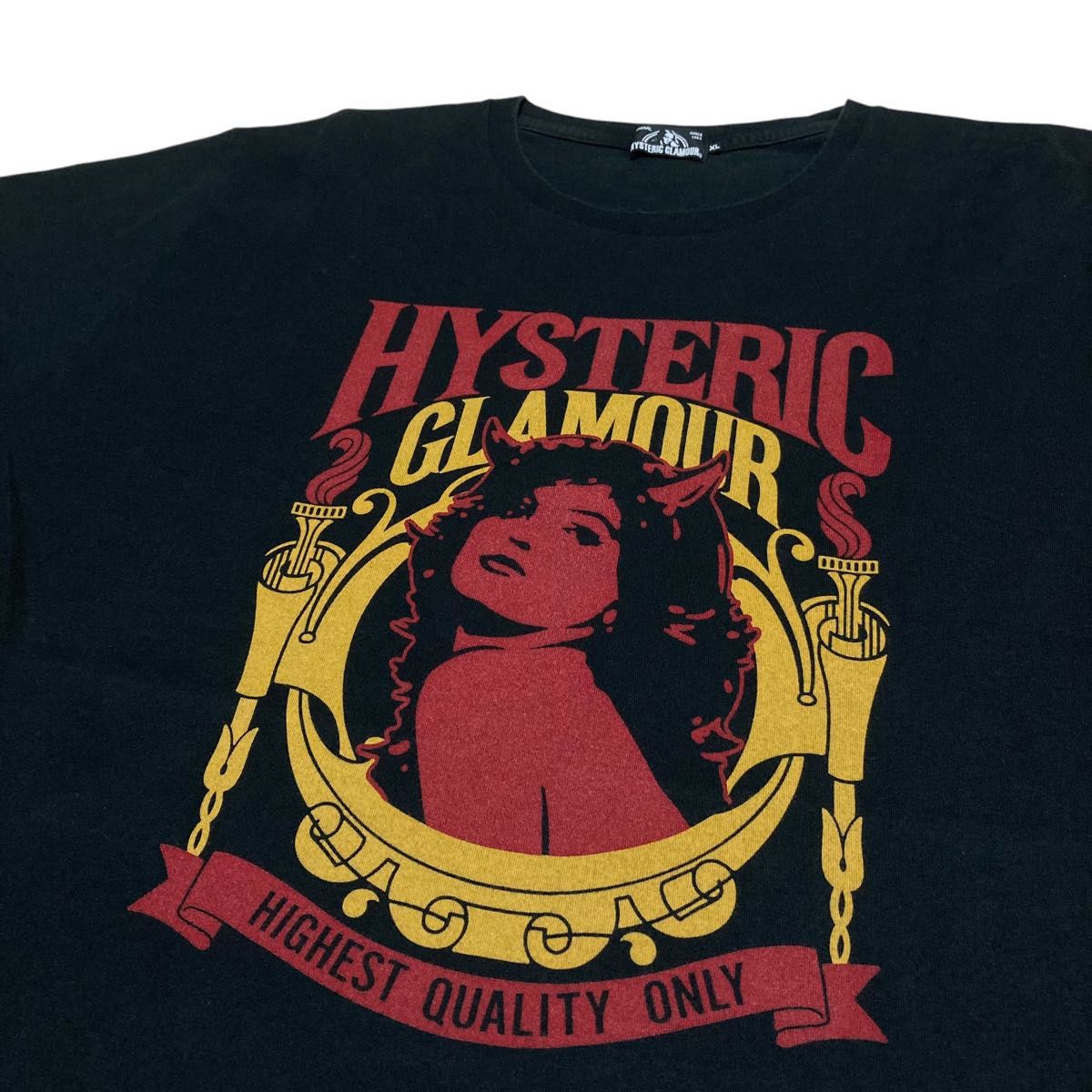 ヒステリックグラマー Tシャツ ヒスガール デビルガール ロゴ 即 ヒステリックグラマー Tシャツ ヒスガール デビルガール ロゴ 即