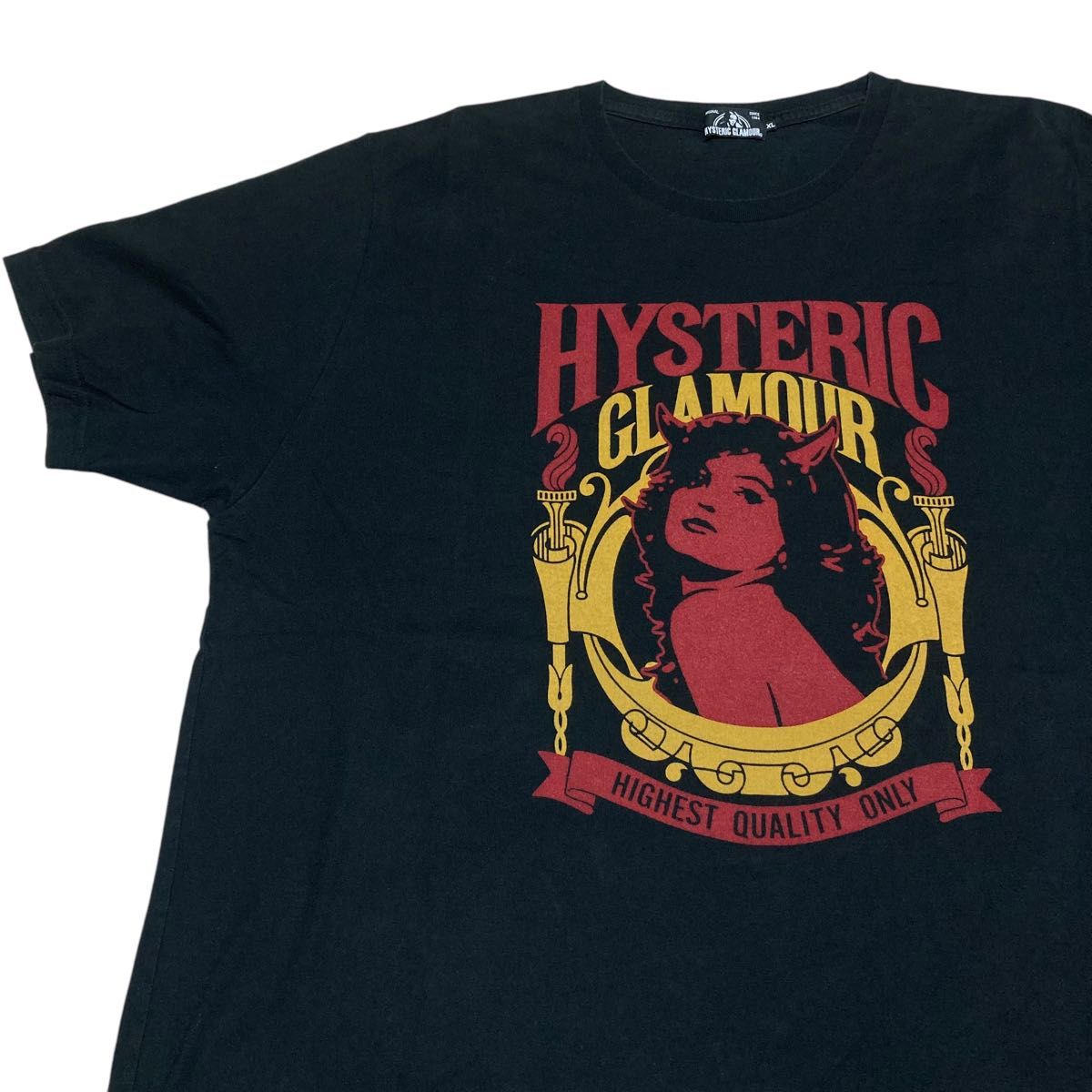 ヒステリックグラマー Tシャツ ヒスガール デビルガール ロゴ 即 ヒステリックグラマー Tシャツ ヒスガール デビルガール ロゴ 即