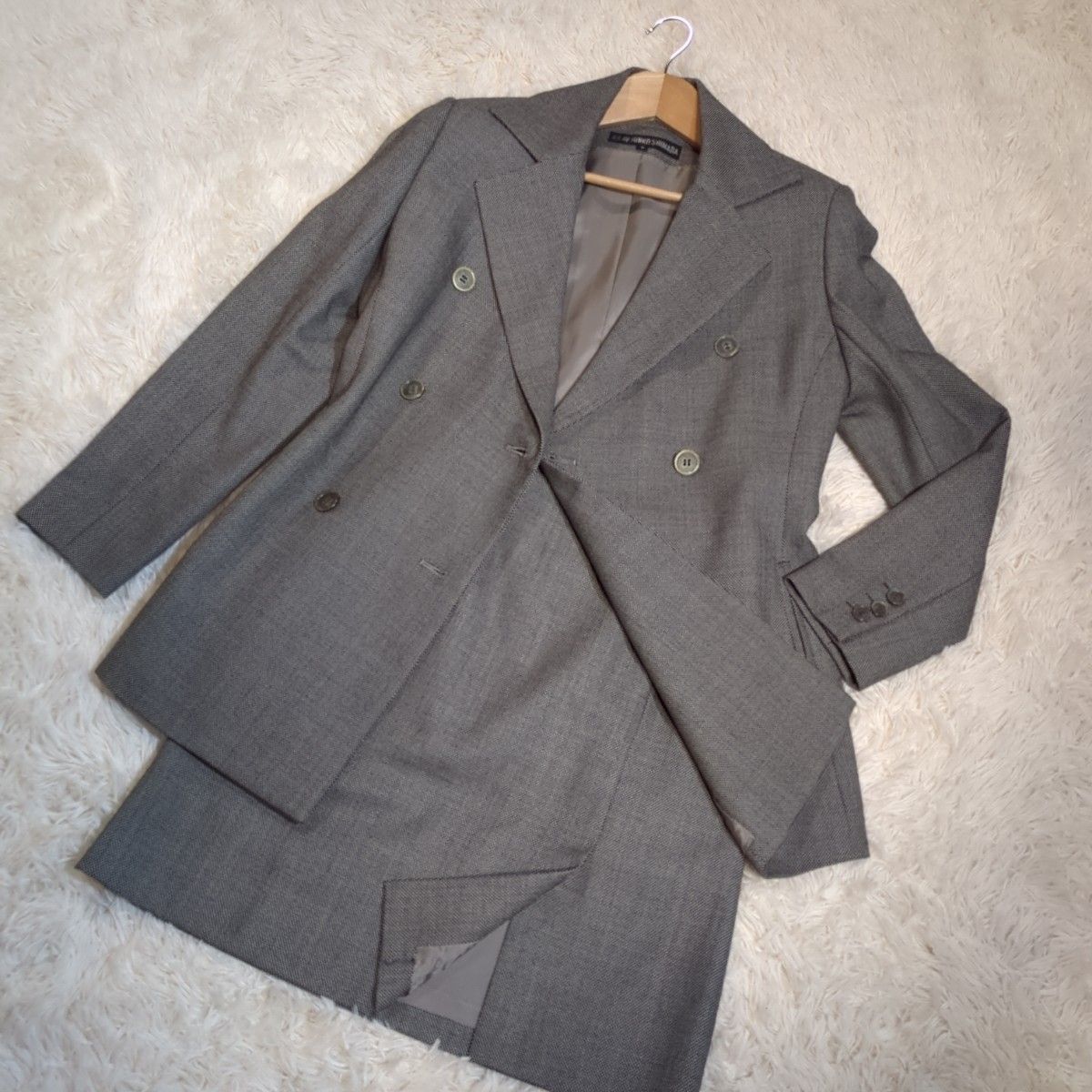 美品 49AV JUNKO SHIMADA ダブルジャケット ジュンコシマダ 美品 49AV JUNKO SHIMADA ダブルジャケット ジュンコシマダ
