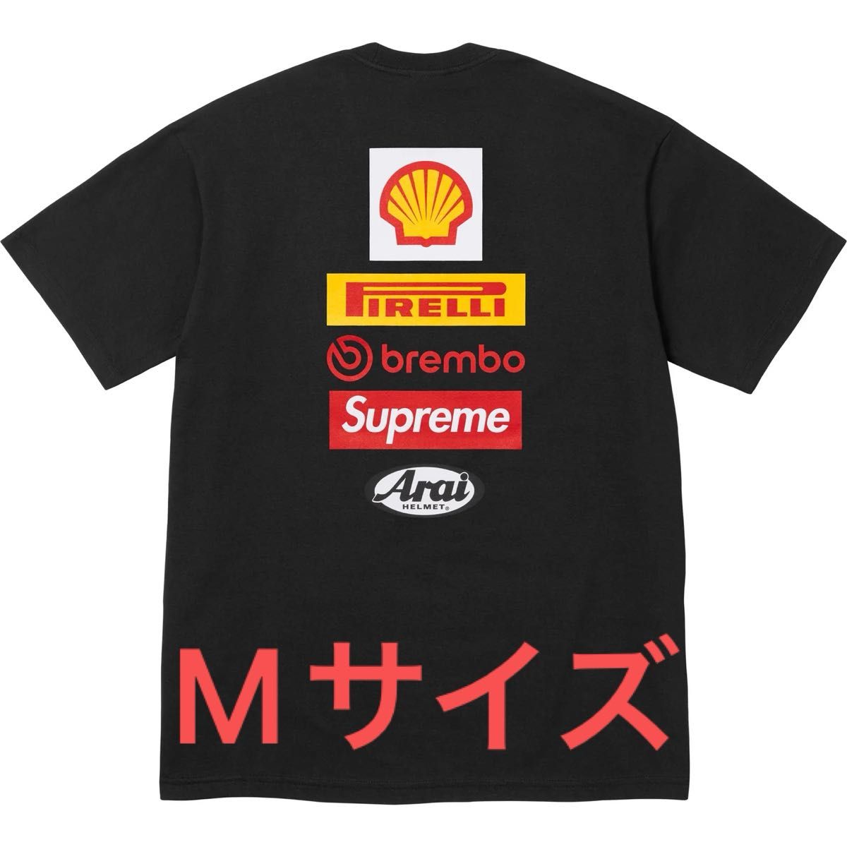 Supreme x Ducati Logos Tee Supreme x Ducati Logos Tee