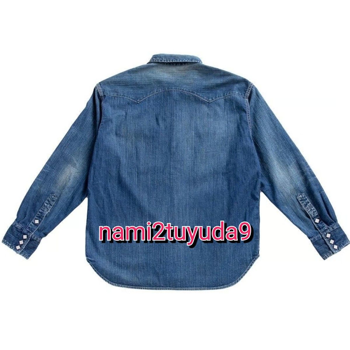 サイズ2 】SUBCULTURE SKULLTAG DENIM WESTERN SHIRTS サブ サイズ2 】SUBCULTURE SKULLTAG DENIM WESTERN SHIRTS サブ