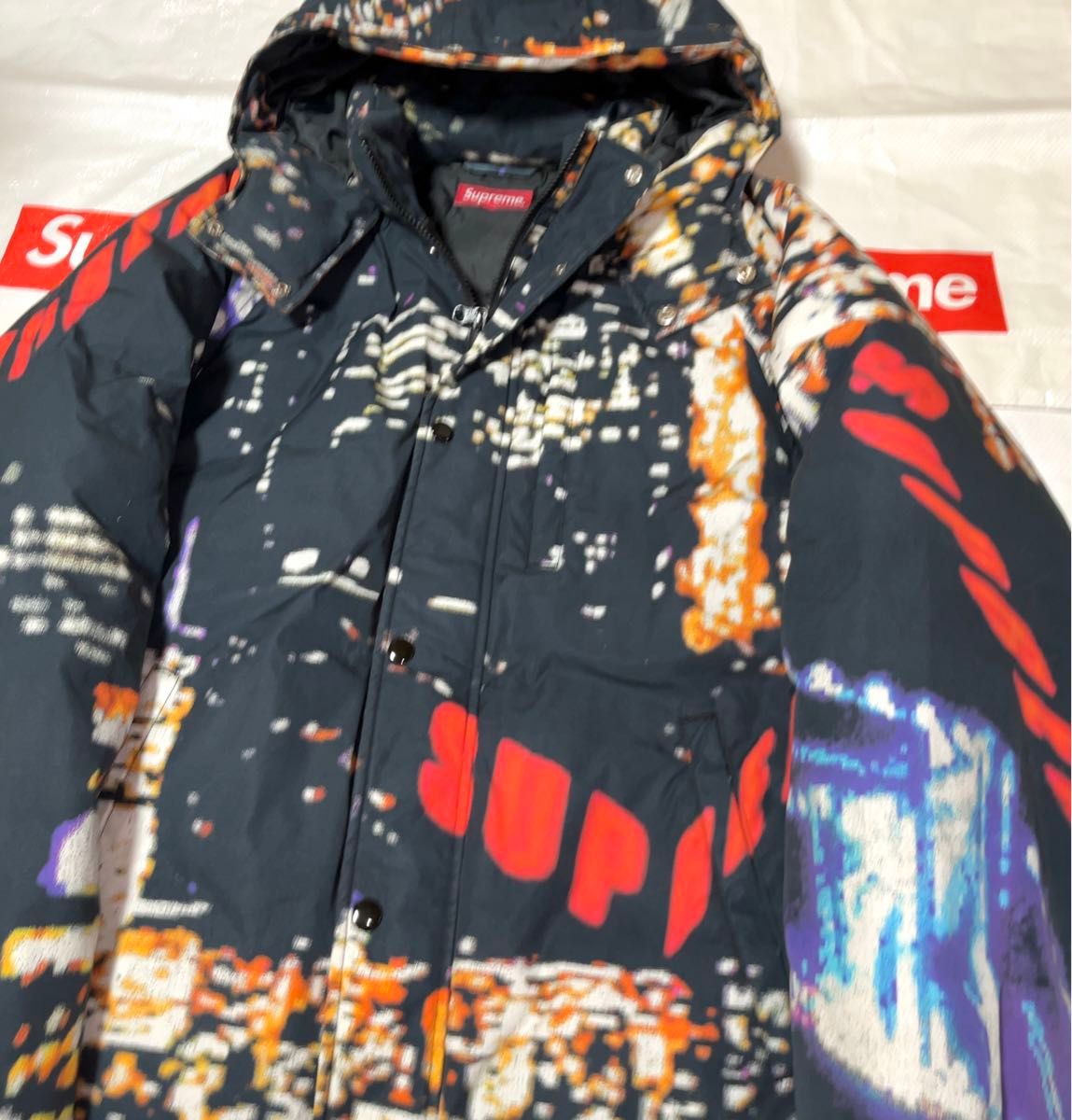 Supreme シュプリーム City Lights Puffy Jacket / L|Yahoo Supreme シュプリーム City Lights Puffy Jacket / L|Yahoo
