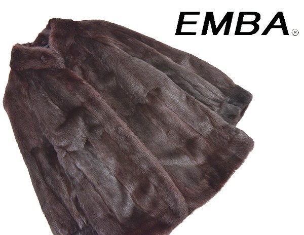 EMBA(エンバ) レディス ミンク 毛皮コート Size：11号 845525F2530 