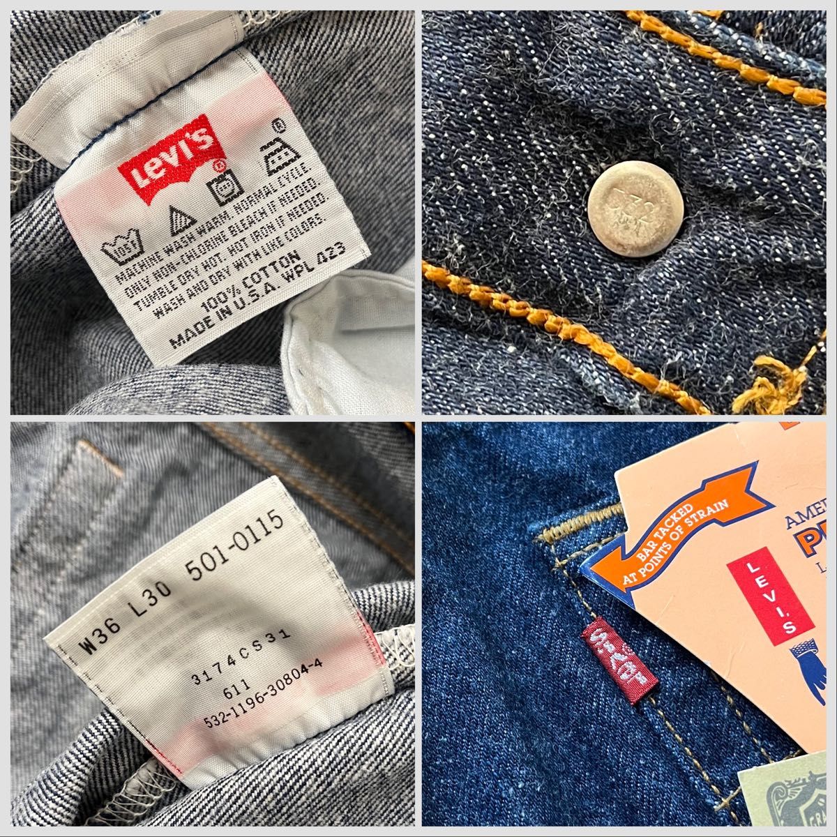 希少 90s リーバイス LEVI'S 501 袋入りデッドストック W36 /L30 希少 90s リーバイス LEVI'S 501 袋入りデッドストック W36 /L30